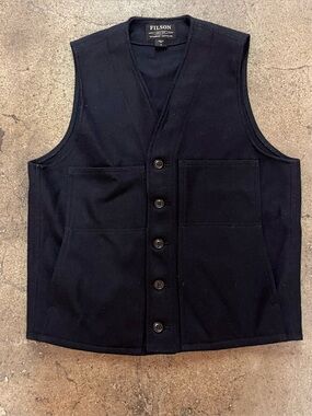 Filson Mackinaw Wool Vest (M) (Made in USA 🇺🇸)